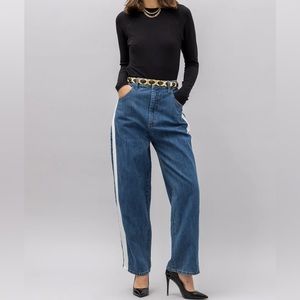 Toit Volant Vintage Indigo - Optic White Twill Tape